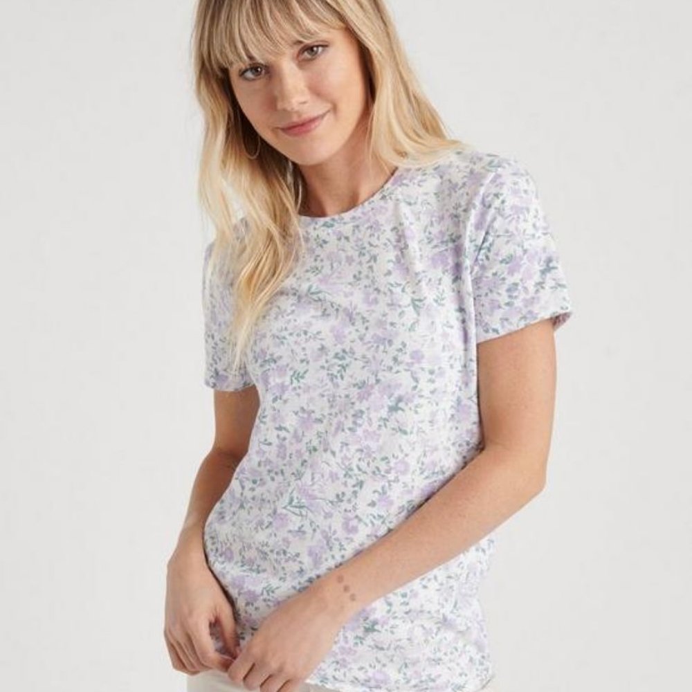 Lucky Brand Essential Crew Neck Tee